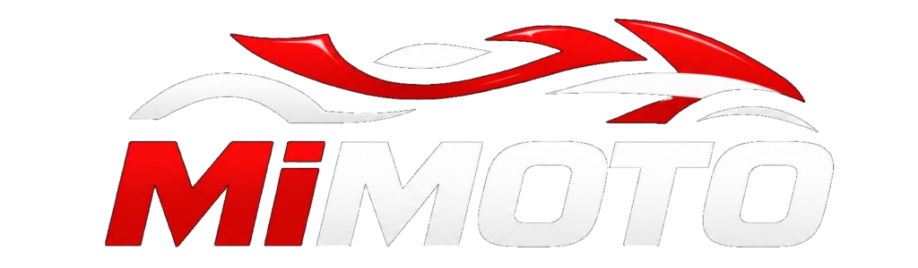 Logotipo de MiMOTO, taller especializado en reparación y mantenimiento de motos multimarca.
